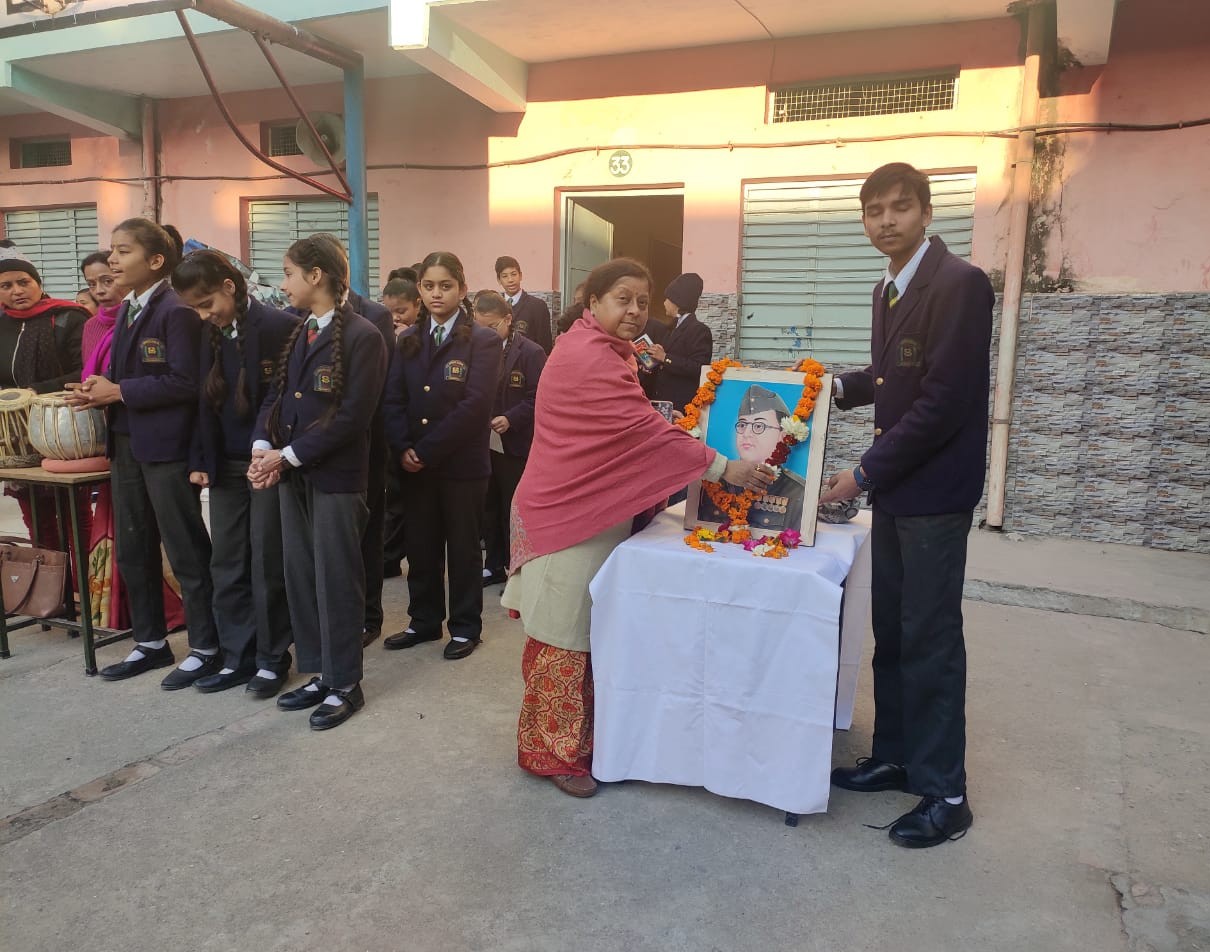 Paying homage to Netaji Subhash Chandra Bose