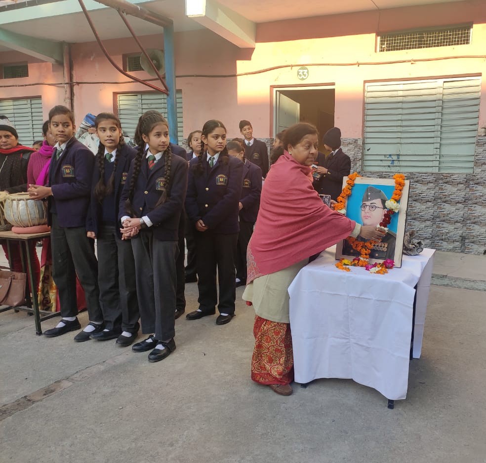 Paying homage to Netaji Subhash Chandra Bose