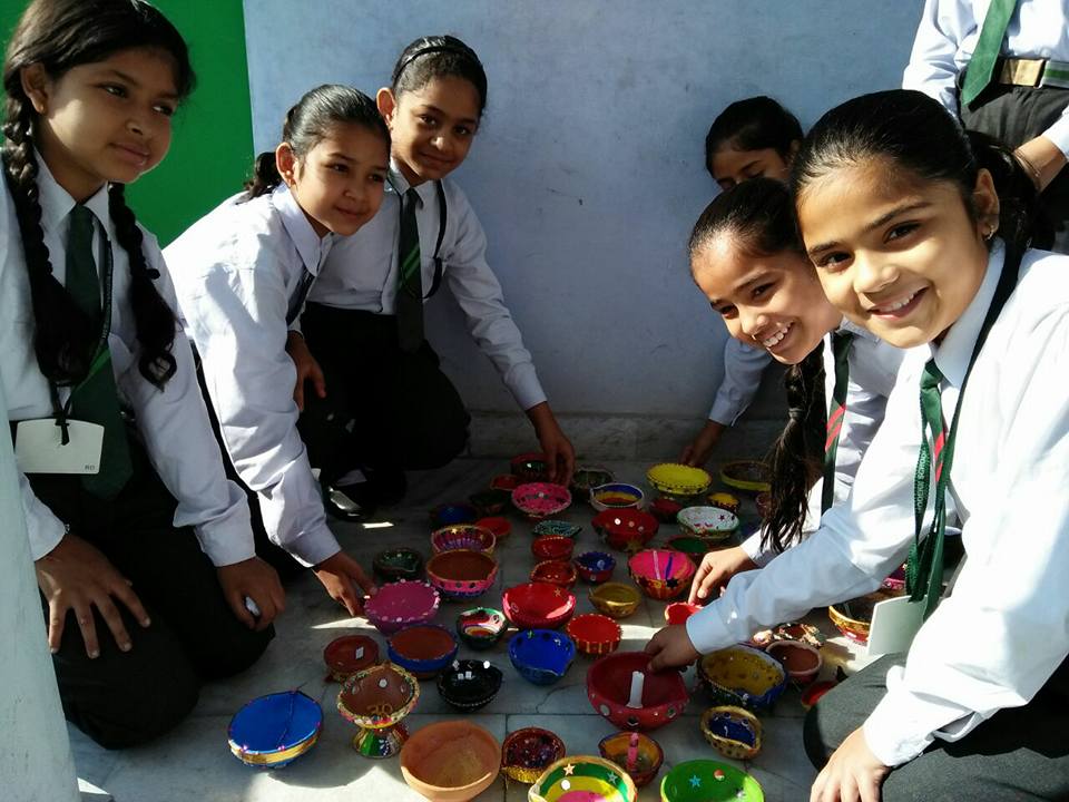 Colouring competition in MSR (Pragati Vihar)