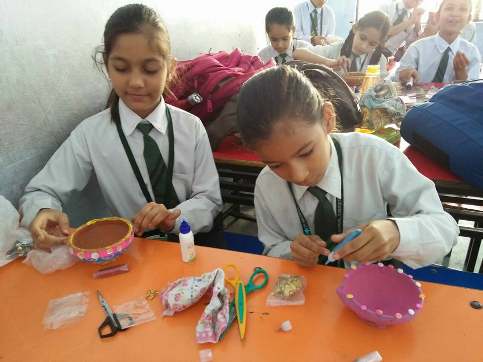 Colouring competition in MSR (Pragati Vihar)