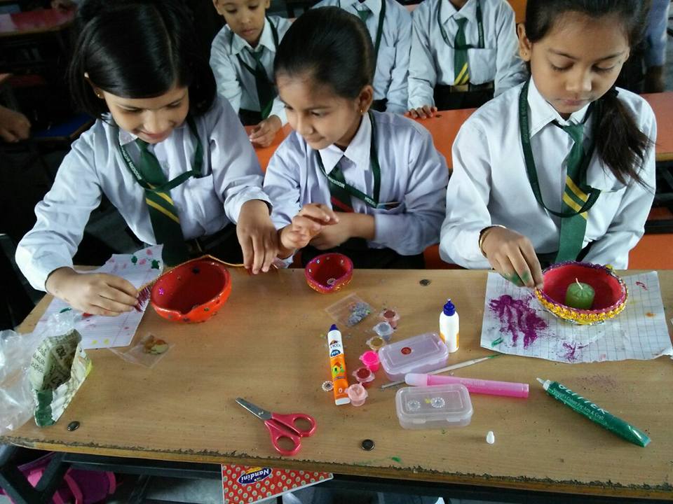 Colouring competition in MSR (Pragati Vihar)
